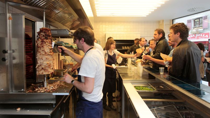kebab de luxe a paris le le 25/06/2013 sebastien SORIANO/ LE Figaro