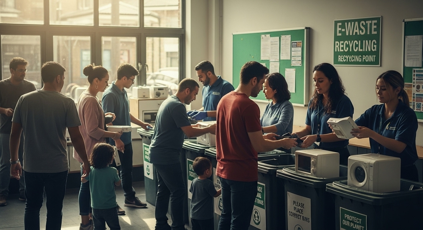 Déchets électroniques : où les jeter ? Guide