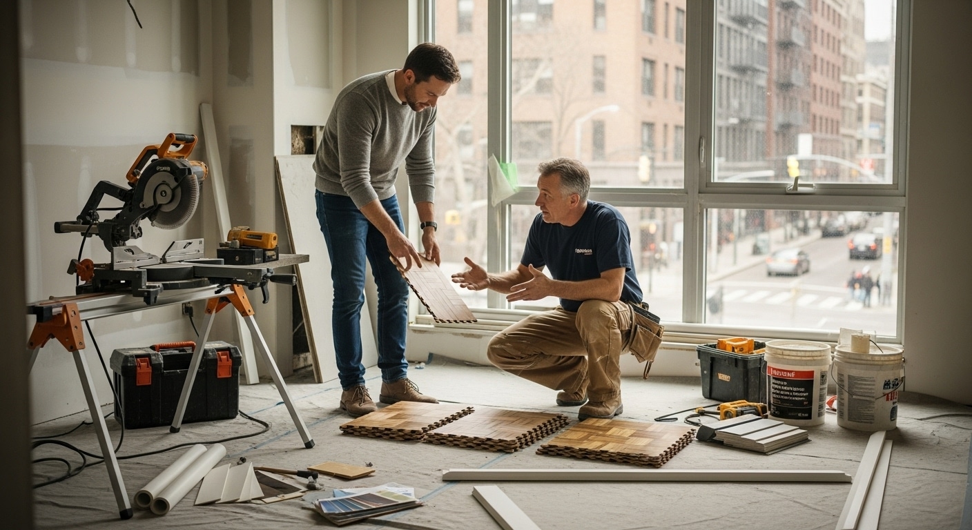 Épaisseur parquet flottant : choix optimal
