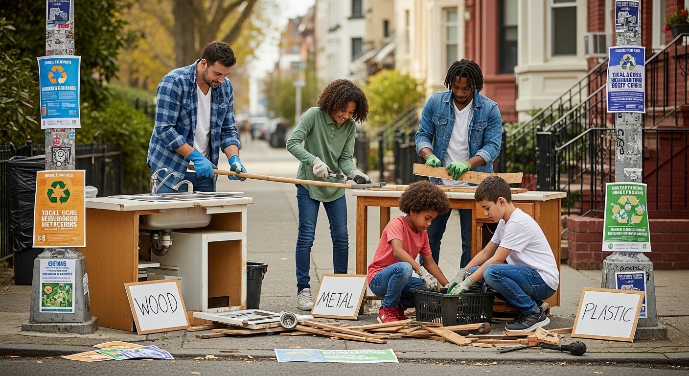 Recyclage cuisine équipée : solutions gratuites